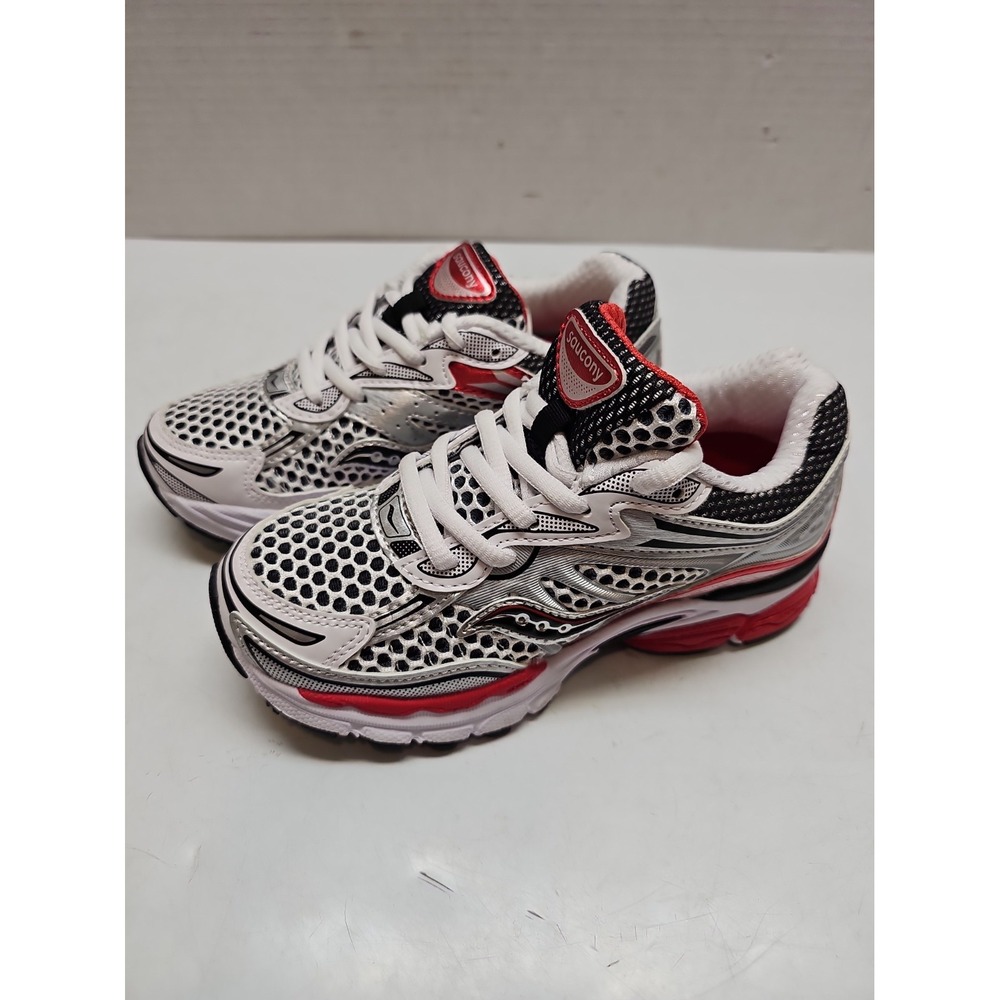 Size 13M- SAUCONY - Progrid - Omni 9 KDZ - Silver Red White Black SY225a03